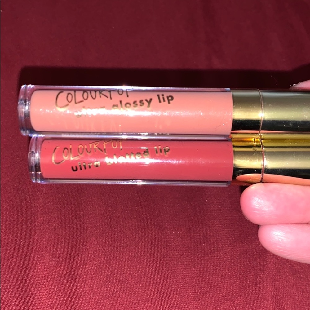 Colourpop ultra glossy lip and ultra blotted lip